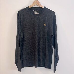 Abercrombie & Fitch Black Long Sleeve Shirt